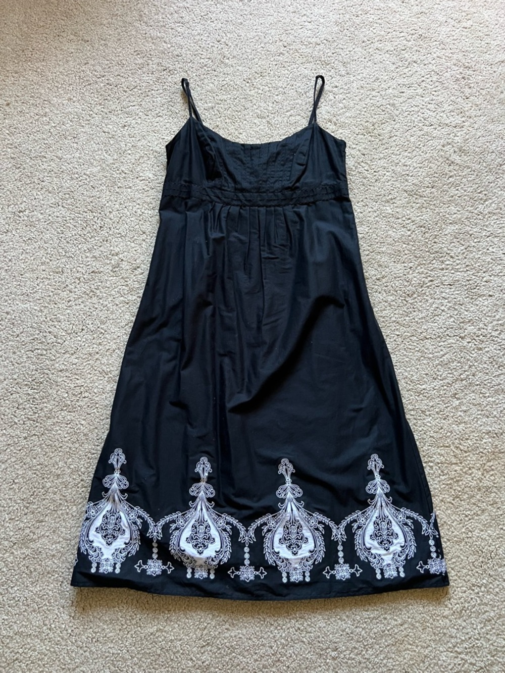 LOFT Petite Black Dress with White Price Tag